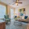 Living room with natural lighting